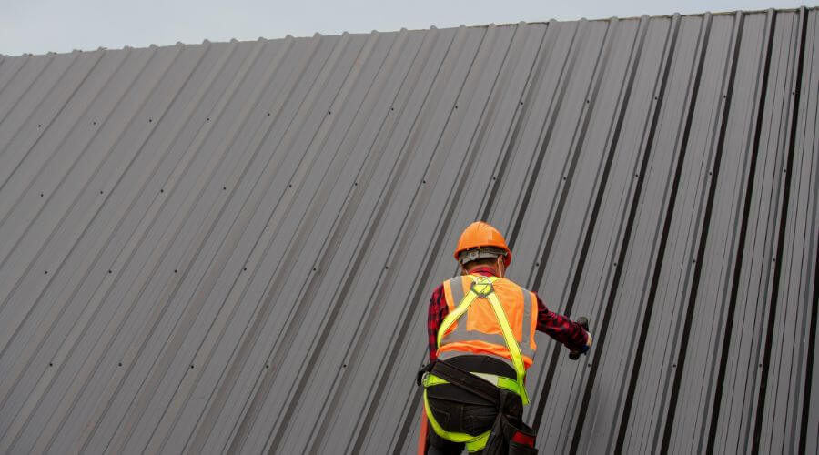 Professional metal roof repair in Barrington, RI